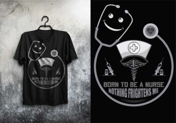 Born to Be a Nurse: A Versatile Embroidery Design