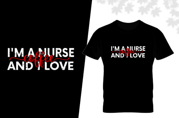 Coffee-Loving Nurse T-Shirt Design Review