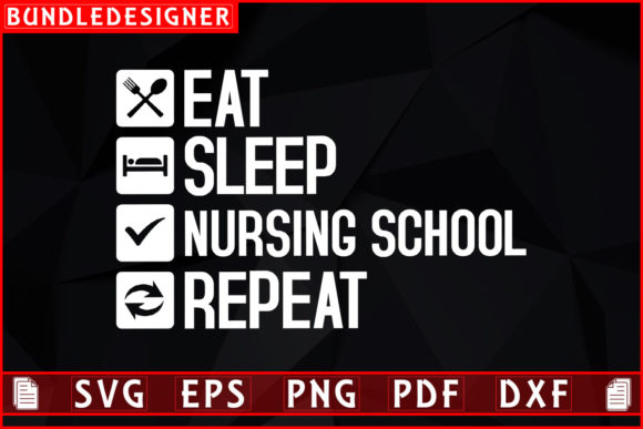 Eat Sleep Nursing School: A Design Review