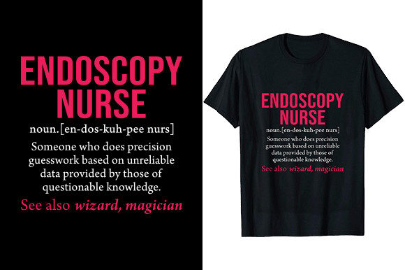 Endoscopy Nurse T-Shirt: A Professional Touch