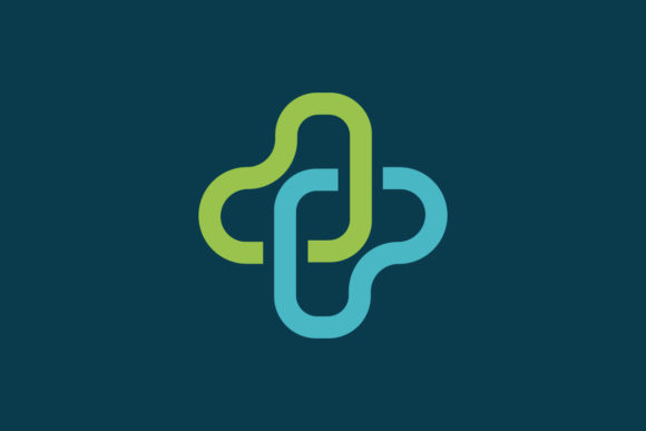 Medical Cross Heart Logo: A Stylish Emblem for Embroidery