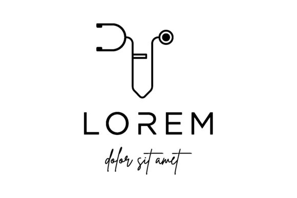 Medical Doctor Logo for Embroidery Projects