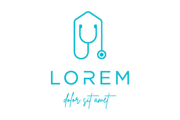 Medical Home Logo Vector Design: A Versatile Embroidery Choice