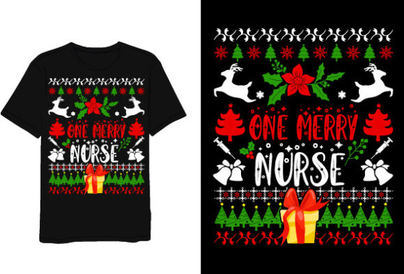 Nurse Christmas T-shirt Design: A Festive Embroidery Review