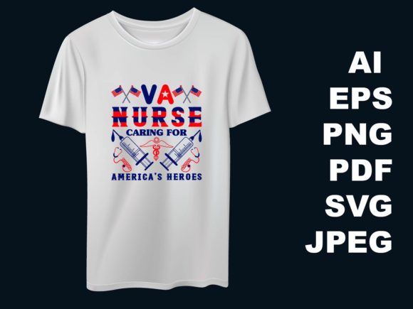 VA Nurse Caring T-shirt Design Review
