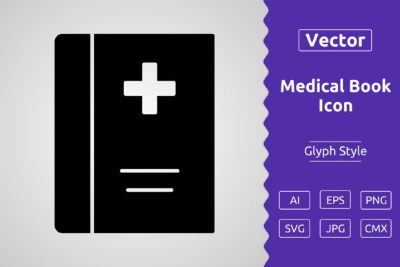 Vector Medical Book Glyph Icon: A Practical Review